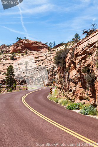 Image of Road in Zion