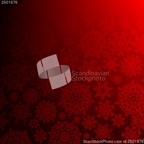 Image of Seamless deep red christmas. EPS 10