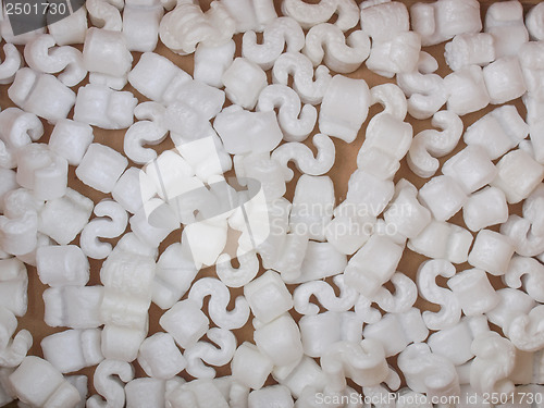 Image of Polystyrene beads background