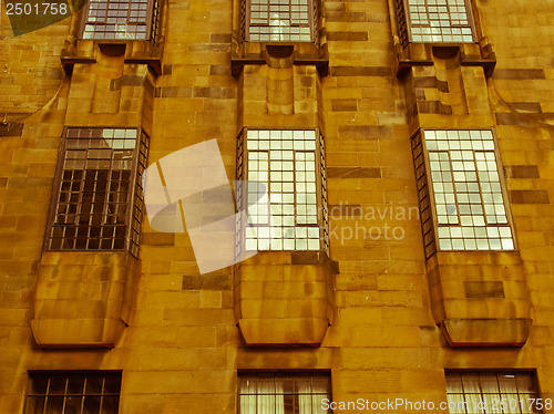 Image of Retro look Glasgow School of Art