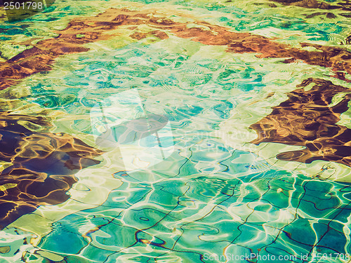 Image of Retro look water background