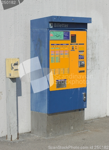 Image of Ticket machine