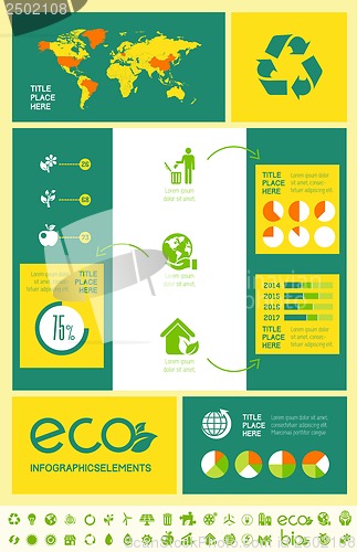 Image of Ecology Infographic Template.