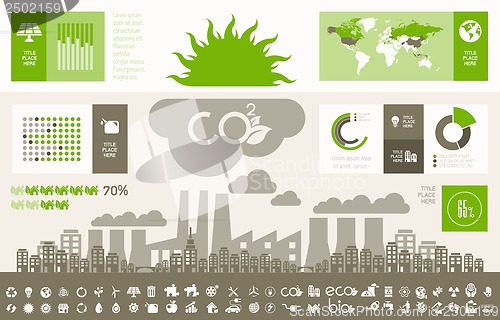 Image of Ecology Infographic Template.