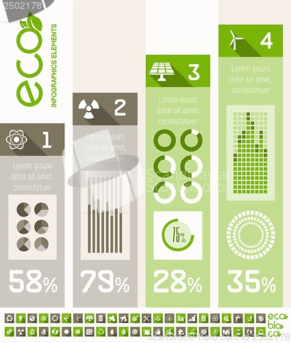 Image of Ecology Infographic Template.