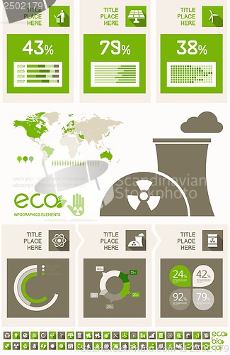 Image of Ecology Infographic Template.