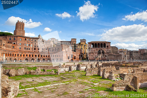 Image of Ruins of Roman Forum in Rome
