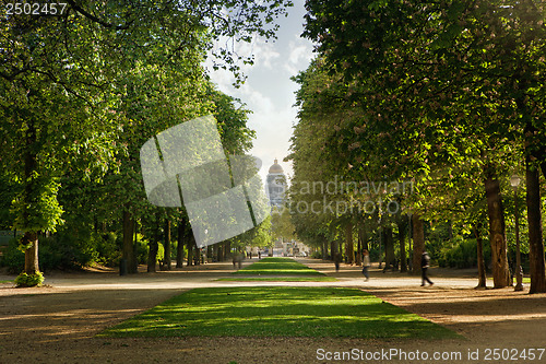 Image of Royal park in Brussels