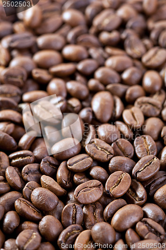 Image of background from coffee beans