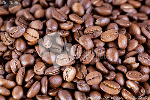 Image of background from coffee beans