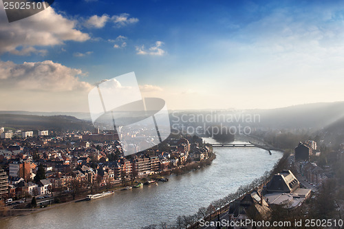 Image of Sunset in Namur, Belgium