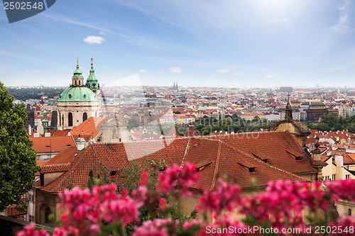 Image of View of Prague in summer