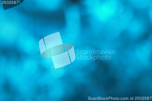 Image of abstract blue natural background