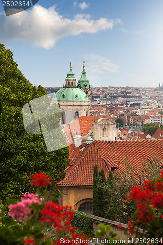 Image of View of Prague in summer