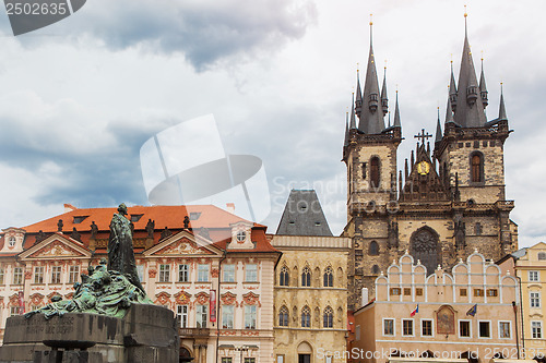 Image of View of Tyn Church in Prague