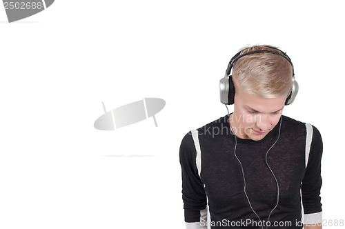 Image of Man in headphones