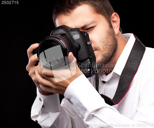 Image of Photographer with camera