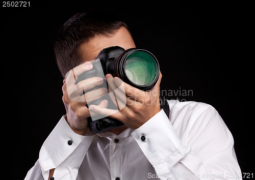 Image of Photographer with camera