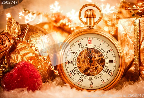 Image of Christmas pocket watch