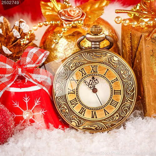 Image of Christmas pocket watch