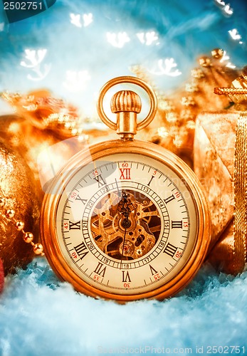 Image of Christmas pocket watch