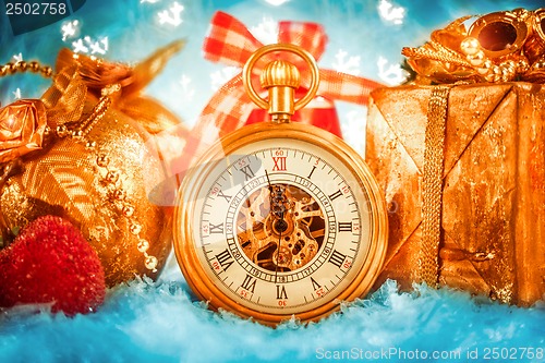 Image of Christmas pocket watch