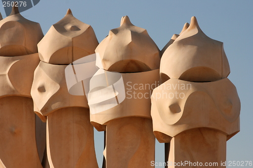 Image of Casa Mila Gaudi Barcelona