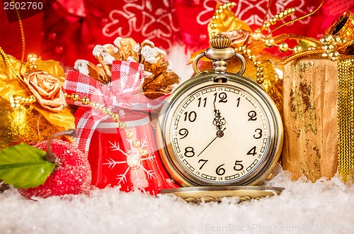 Image of Christmas pocket watch