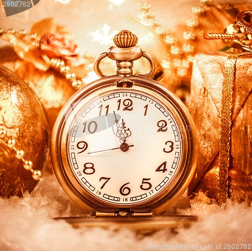 Image of Christmas pocket watch