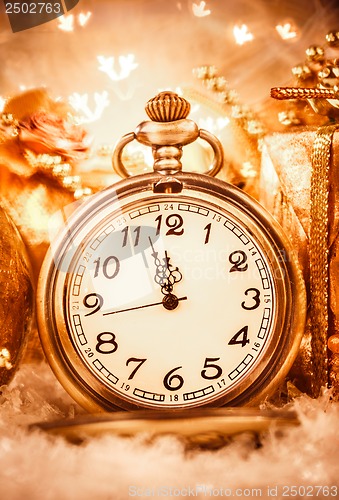 Image of Christmas pocket watch