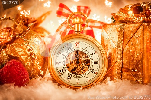 Image of Christmas pocket watch