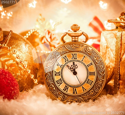 Image of Christmas pocket watch