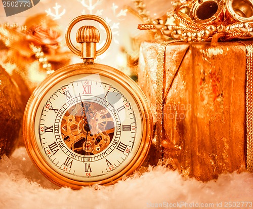 Image of Christmas pocket watch