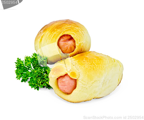 Image of Sausage rolls with parsley