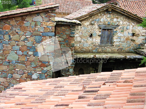 Image of Very old houses. Fikardou. Cyprus