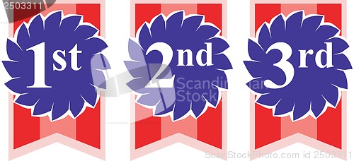 Image of 1st 2nd 3rd Rosette Awards