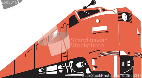 Image of Diesel Train Retro