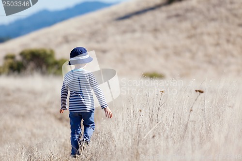 Image of boy alone