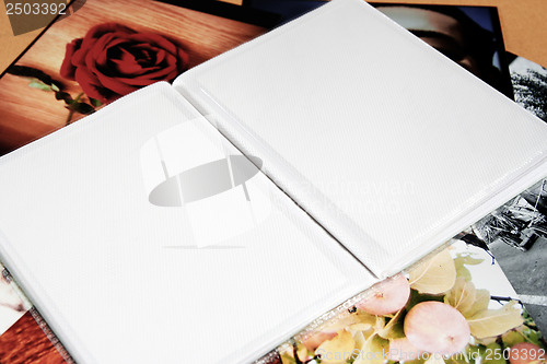 Image of Photo Album with copy space