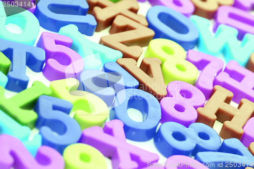 Image of Close-up of letters. More from this series on my portfolio!