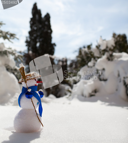 Image of Little cute snowman