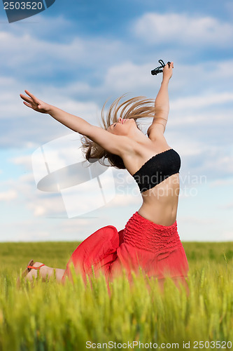 Image of Active young woman