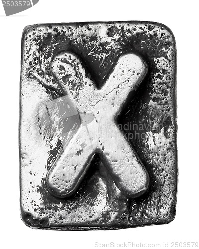 Image of Metal letter