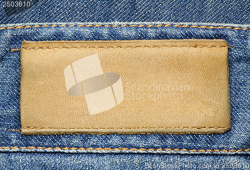 Image of Jeans label