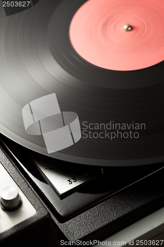 Image of Vinyl turntable