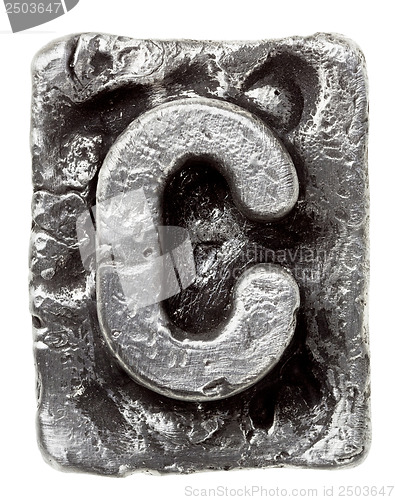 Image of Metal letter