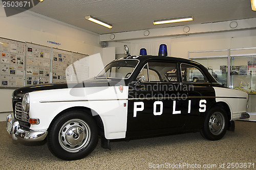 Image of Old police car