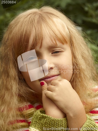 Image of Little girl portrait