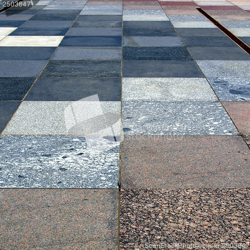 Image of Concrete sidewalk pavement