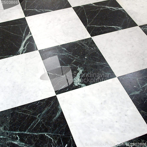 Image of Checked floor